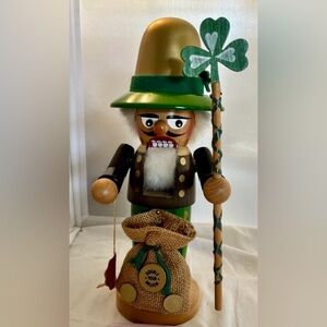 Authentic Collectible Steinbach St. Patrick Nutcracker